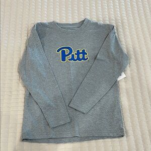 Pitt Kids Long Sleeve Tee - Gray